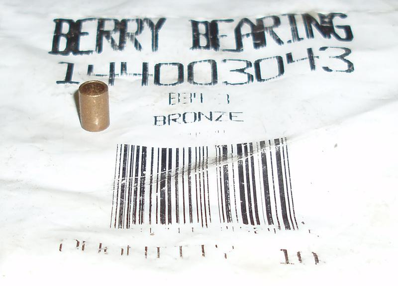 Berry Bearing 144003043 Bushing Pkg. of 10 Garden City Plastics
